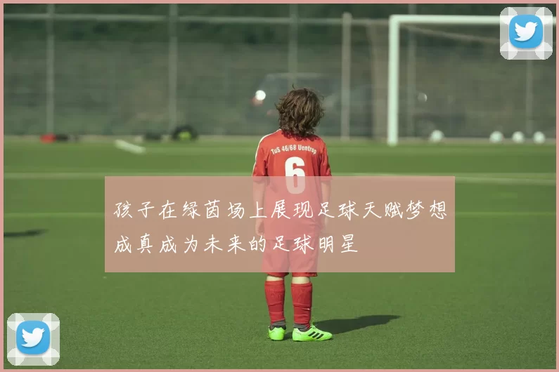 孩子在绿茵场上展现足球天赋梦想成真成为未来的足球明星